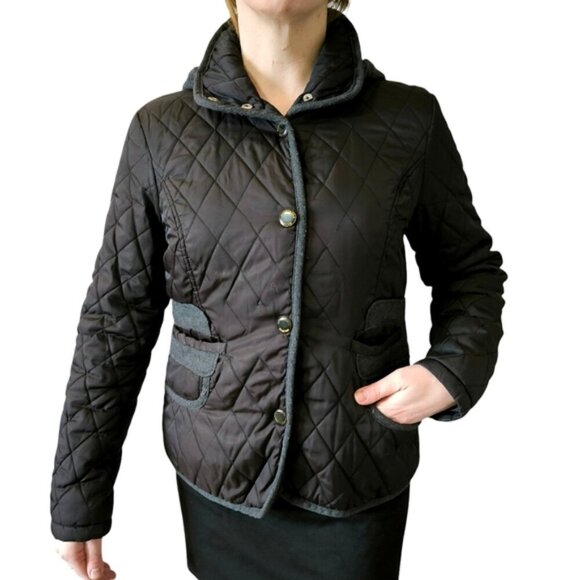 Kenneth Cole Wool Quilted Chore Barn Jacket M - Picture 1 of 5